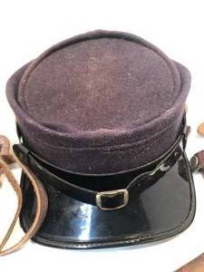 War Hat and Knife Sheath