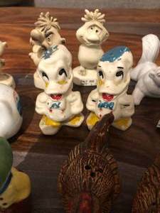 Donald Duck Vintage Salt and Pepper Shakers and a lot more