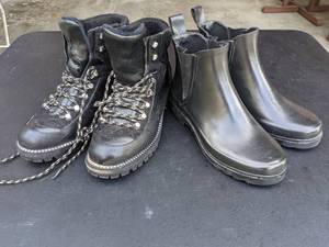 lot 305 image: 2 Pairs of Womens Size 7 Designer Boots- Polo Sport and Juicy Couture