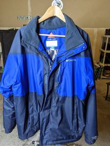 Mens Xtra Large Columbia Wind Breaker