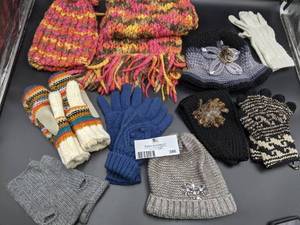 Beautiful Knit Winter Hats and Gloves