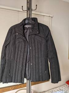 Black Kenneth Cole Reaction Large Fall  Winter Jacket&nbsp