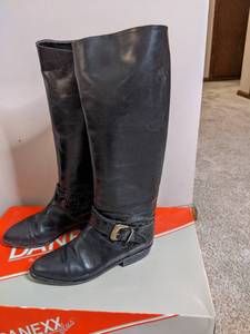 Danexx Plus Womens Black Tall Boots Size 8