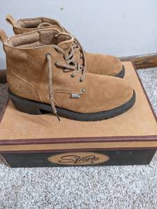 Sporto Simmons Womens Short Brown Boots Size 8