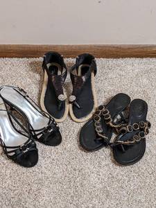 Set of (3) Womens Size 8-8.5 Dress Shoes Vince Camut, Karen Scott, and Passions&nbsp