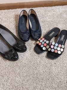 Womens Dressy Shoes Size 8-8.5 FSNY, Van Eli, Stuart Wfitzman
