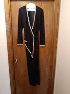 Elegant Womens Medium Black Dress from The Pageant Shop Minneapolis&nbsp