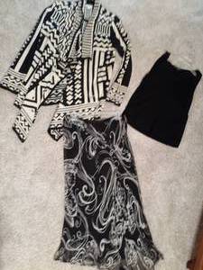 Set of (3) Large Womens Clothing Items Ralph Lauren, New York, Bar III