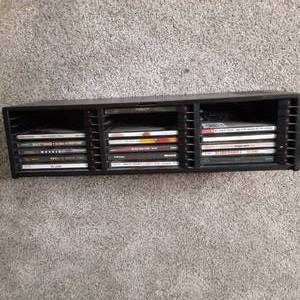 24-Slot Compact Disc Storage Case with CDs Seal, Extreme, SWV, Etc.&nbsp