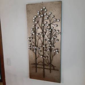 Decorative Metal Tree- Themed Wall Art&nbsp