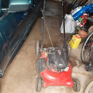 Red Briggs &amp Stratton Poulan PRO XT 6.25