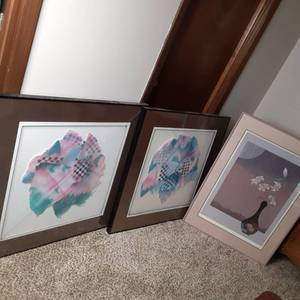 Set of (3) Beautiful Wall Art Prints&nbsp