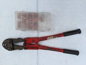 lot 37 image: Not Your Little Sisters Crimper Lot - Crimper and Crimps