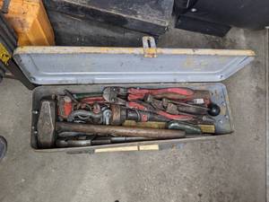 lot 145 image: Toolbox with Variety of Tools