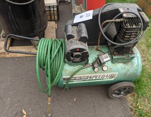 lot 10 image: Speedaire Cast Iron Dayton Definite Purpose Compressor Motor