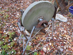 Antique Pedal Grinder