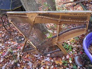 Piano Frame  Harp