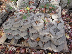 Zig Zag Cement Pavers