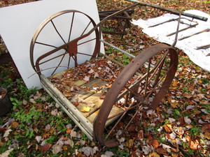 Milk Can Cart