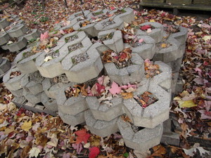 Zig Zag Cement Pavers
