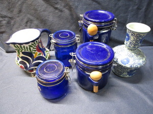 Canisters & Pitcher