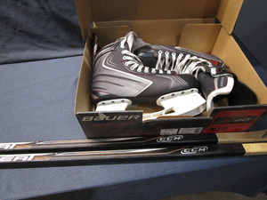 Hockey Skates & Sticks