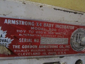Vintage Baby Incubator