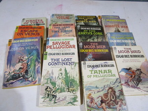 E.R.Burroughs Paperbacks