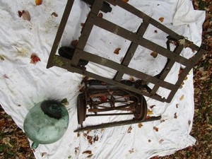 Mower Head, Cart Frame