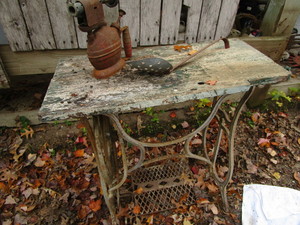 Sew Machine Base, Blow Torch