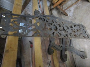Yard Bench Back & Ends
