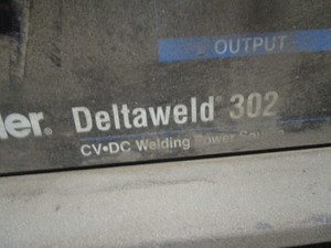 Miller Deltaweld 302 Welder, Wire Control & Feeder