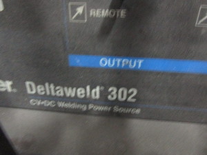 Miller Deltaweld 302 Welder & Wire Feeder (no wire speed control box)