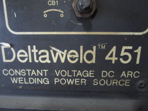 Miller Deltaweld 451 Welder, Wire Control & Feeder