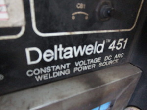 Miller Deltaweld 451 Welder & Wire Feeder (no wire control box)