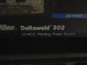 Miller Deltaweld 302 Welder, Wire Control & Feeder