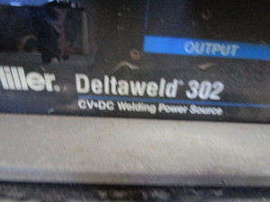 Miller Deltaweld 302 Welder, Wire Control & Feeder