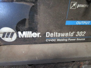 Miller Deltaweld 302 Welder, Wire Control & Feeder