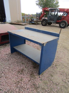Metal Shop Table 34x60x36