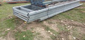 Galv. Pallet Racking wDecking