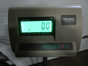Global Digital Scale Electric & 9 volt Battery Operated 16x20 Base