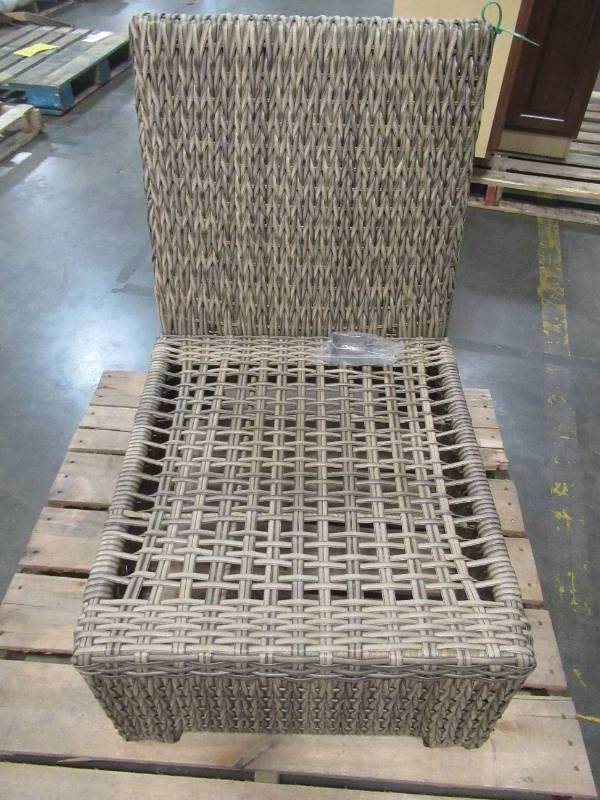 Outdoor Patio Chair - Missing Cushion and Cushion Cover, Was part of a set.