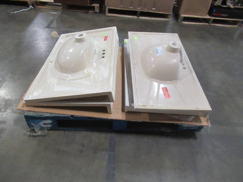 WHOLESALE MIXED PALLET OF MISCELLANEOUS VANITY TOPS