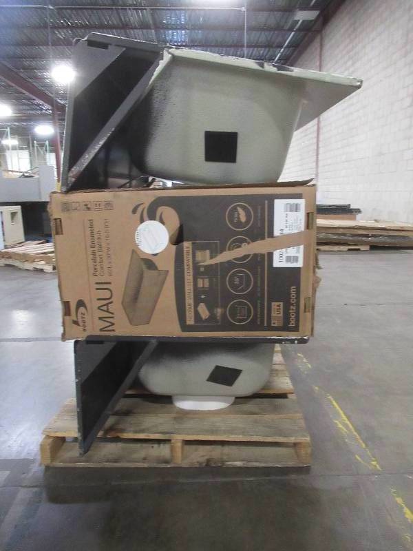 WHOLESALE MIXED PALLET OF MISCELLANEOUS BATH TUBS