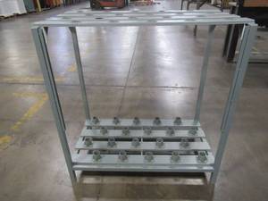 Retail ShovelBroom Display Rack, 38 12 x 22 x 40 Tall.