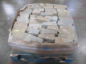 Pavestone RockWall 2 in. x 4.25 in. x 9 in. Yukon Concrete Wall Cap (Approximately 250 Pcs Pallet). - Some pieces may be crackedchippedbroken.