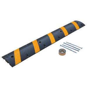 Vestil 72 in. Speed Bump Heavy-Duty Asphalt With Accessories. 12 Bumps Total.