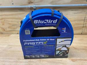 lot 47 image: BLUBIRD Professional-Duty Rubber Air Hose (50 ft)