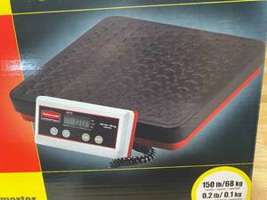 lot 11 image: RUBBERMAID COMMERCIAL PRODUCTS General Purpose Utility Bench Scale LCD