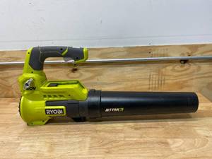 lot 78 image: RYOBI RY40408VNM 525 CFM40V Lithium Ion cordless variable speed jet fan blower (Tool Only)